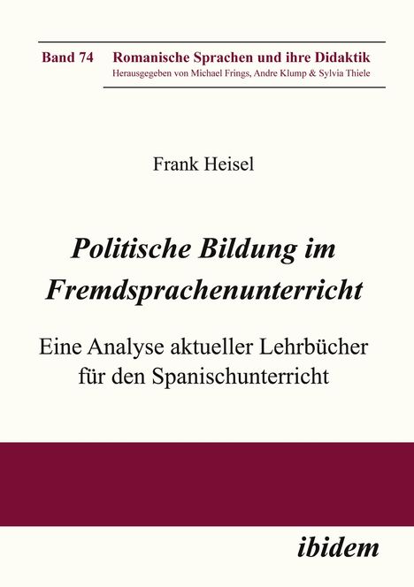 Frank Heisel: Politische Bildung im Fremdsprachenunterricht, Buch