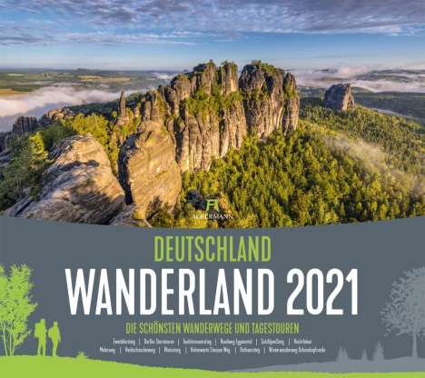 Deutschlands schönste Wanderwege 2021, Kalender