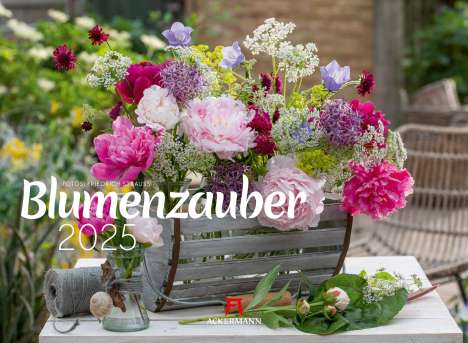 Friedrich Strauß: Blumenzauber Kalender 2025, Kalender