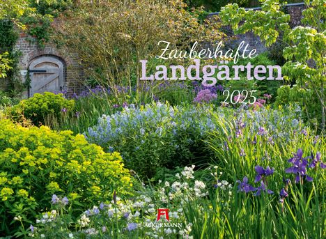 Ackermann Kunstverlag: Zauberhafte Landgärten Kalender 2025, Kalender