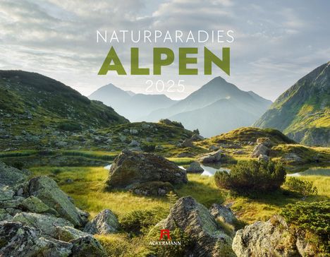 Ackermann Kunstverlag: Naturparadies Alpen Kalender 2025, Kalender