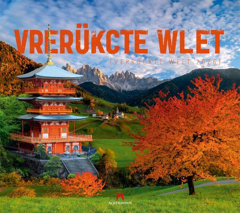 Ackermann Kunstverlag GmbH: Verrückte Welt Kalender 2026, Kalender