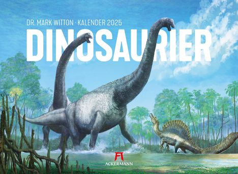 Mark Witton: Dinosaurier Kalender 2025, Kalender