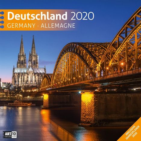 Deutschland 2020 Broschürenkalender, Diverse