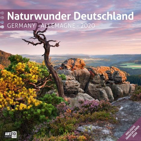 Naturwunder Deutschland 2020 Broschürenkalender, Diverse