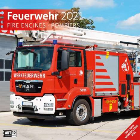 Feuerwehr 2021 Art12 Collection, Kalender
