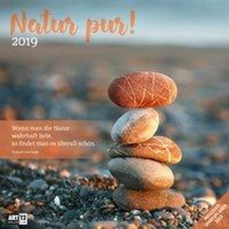 Natur pur! 2019 Broschürenkalender, Diverse
