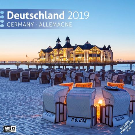 Deutschland 2019 Broschürenkalender, Diverse