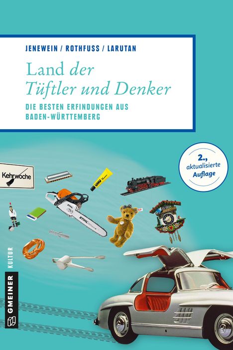 Andrea Jenewein: Land der Tüftler und Denker, Buch