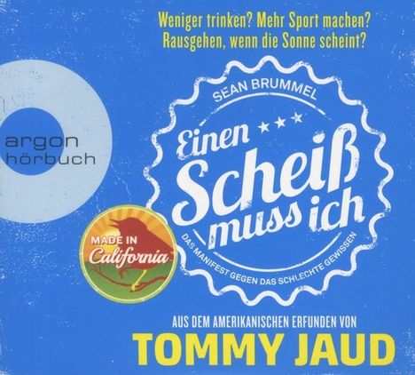 Tommy Jaud: Sean Brummel: Einen Scheiß muss ich, CD