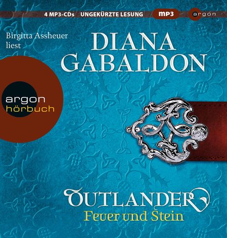 Diana Gabaldon: Outlander - Feuer und Stein, 4 CDs