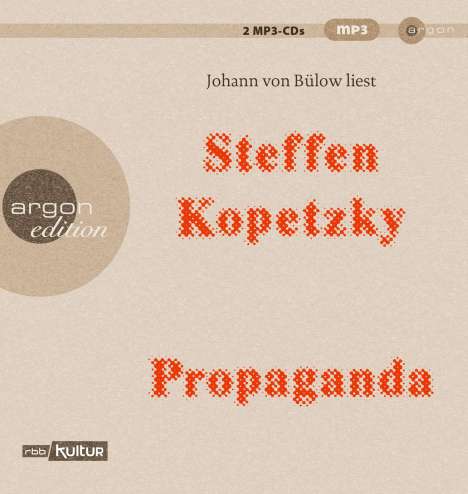 Steffen Kopetzky: Propaganda, 2 MP3-CDs