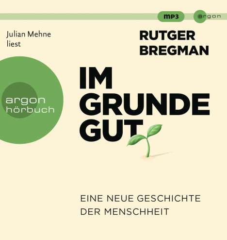 Rutger Bregman: Im Grunde gut, 2 MP3-CDs
