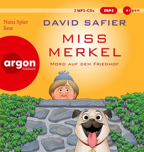 David Safier: Miss Merkel: Mord auf dem Friedhof, 2 MP3-CDs