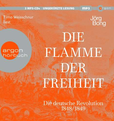 Jörg Bong: Die Flamme der Freiheit, 2 MP3-CDs
