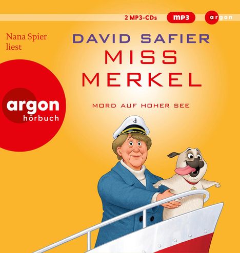 David Safier: Miss Merkel: Mord auf hoher See, MP3-CD
