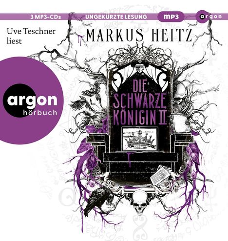 Markus Heitz: Die Schwarze Königin, 3 LPs