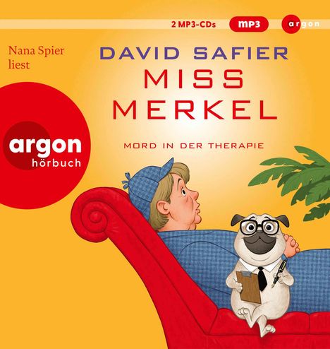 David Safier: Miss Merkel: Mord in der Therapie, 2 MP3-CDs