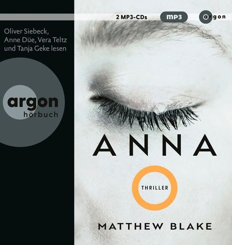 Matthew Blake: Anna O., 2 MP3-CDs