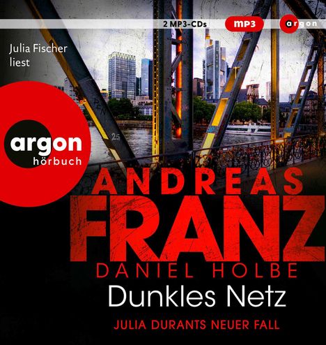 Andreas Franz: Dunkles Netz, 2 LPs