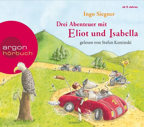 Ingo Siegner: Eliot und Isabella. Die Abenteuerbox, 3 CDs