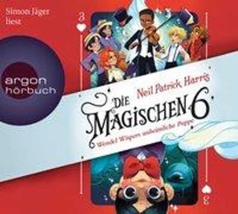 Neil Patrick Harris: Die Magischen Sechs - Wendel Wispers unheimliche Puppe, 4 CDs