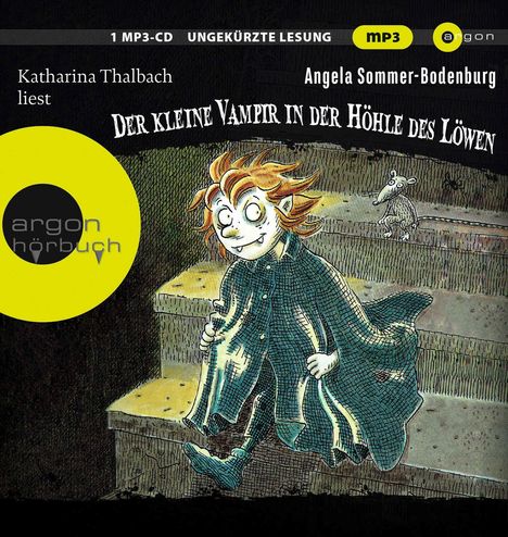 Angela Sommer-Bodenburg: Der kleine Vampir in der Höhle des Löwen, MP3-CD