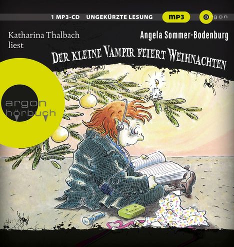 Angela Sommer-Bodenburg: Der kleine Vampir feiert Weihnachten, MP3-CD