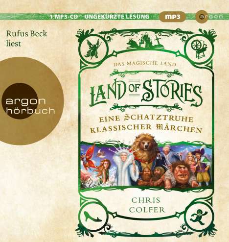 Chris Colfer: Land of Stories: Das magische Land - Eine Schatztruhe klassischer Märchen, MP3-CD