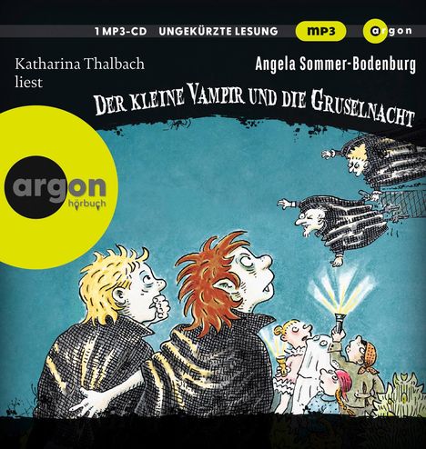 Angela Sommer-Bodenburg: Der kleine Vampir und die Gruselnacht, MP3-CD