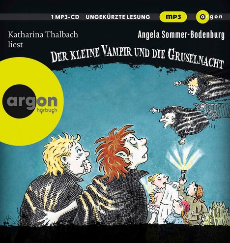 Angela Sommer-Bodenburg: Der kleine Vampir und die Gruselnacht, MP3-CD