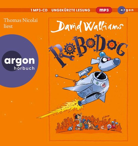 David Walliams: Robodog, MP3-CD