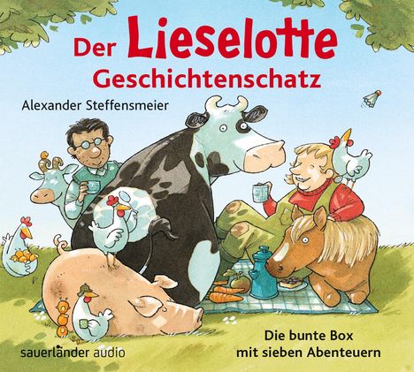 Alexander Steffensmeier: Der Lieselotte Geschichtenschatz, 2 CDs