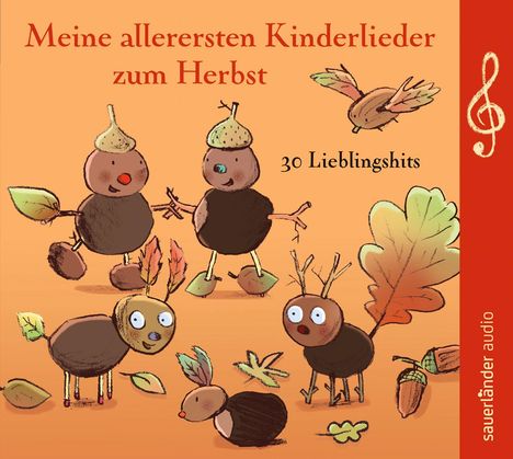 Meine allerersten Kinderlieder zum Herbst, CD