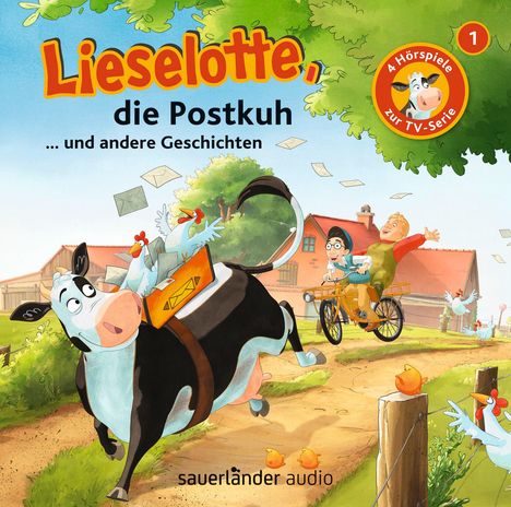 Lieselotte (1) Lieselotte, die Postkuh, CD
