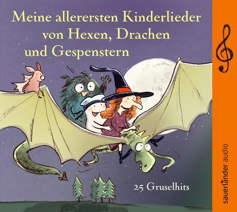 Toni Geiling: Meine allerersten Kinderlieder von Hexen, Drachen und Gespenstern, CD