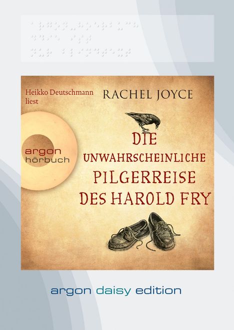 Rachel Joyce: Die unwahrscheinliche Pilgerreise des Harold Fry (DAISY Edition), MP3-CD
