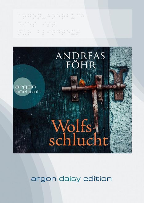 Andreas Föhr: Wolfsschlucht (DAISY Edition), MP3-CD