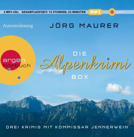 Jörg Maurer: Die Alpenkrimibox, 3 MP3-CDs