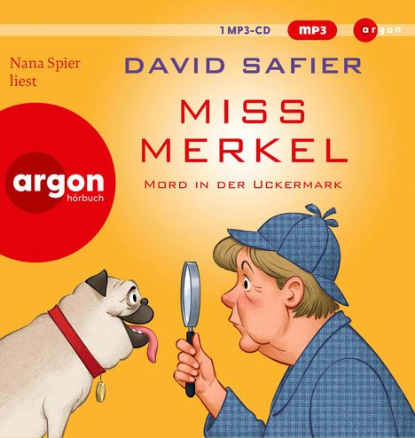 David Safier: Miss Merkel: Mord in der Uckermark, 2 CDs