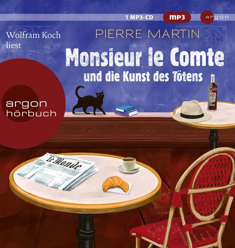 Pierre Martin: Monsieur le Comte und die Kunst des Tötens, MP3-CD