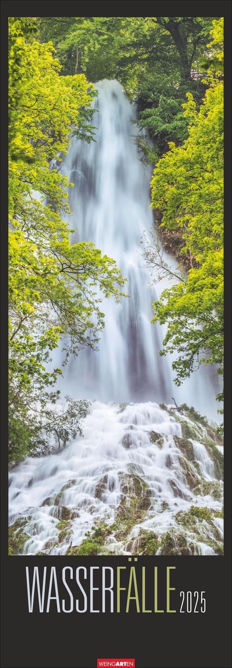 Wasserfälle Kalender 2025, Kalender