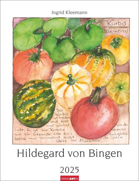 Hildegard von Bingen Kalender 2025, Kalender