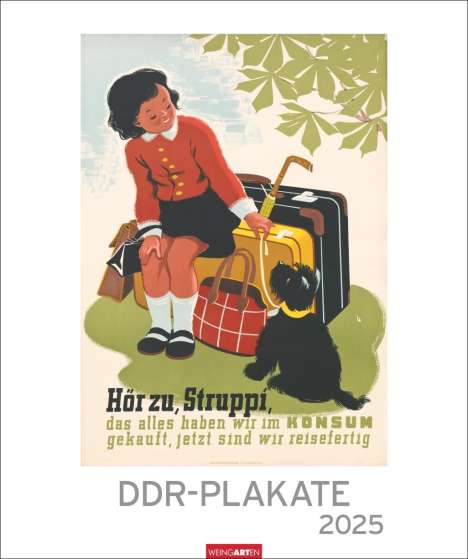 DDR-Plakate Edition Kalender 2025, Kalender