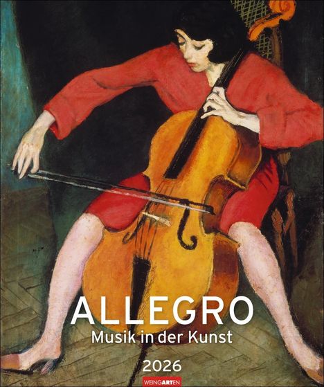 Allegro - Musik in der Kunst Kalender 2026, Kalender