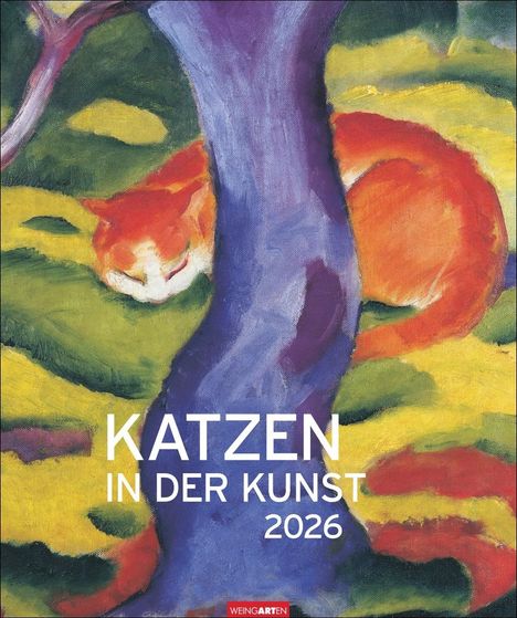 Katzen in der Kunst Edition Kalender 2026, Kalender