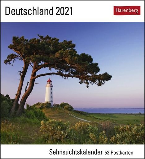 Deutschland 2021 Sehnsuchtskalender, Kalender