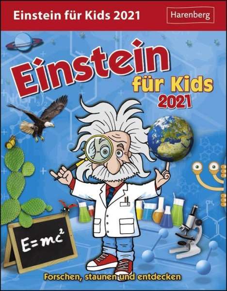 Achim Ahlgrimm: Ahlgrimm, A: Einstein für Kids - Kalender 2021, Kalender
