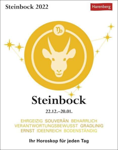 Robert Satorius: Satorius, R: Steinbock - Kalender 2022, Kalender