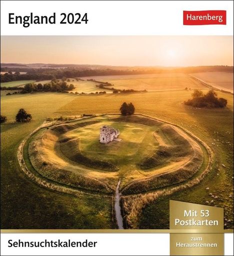 England Sehnsuchtskalender 2024, Kalender